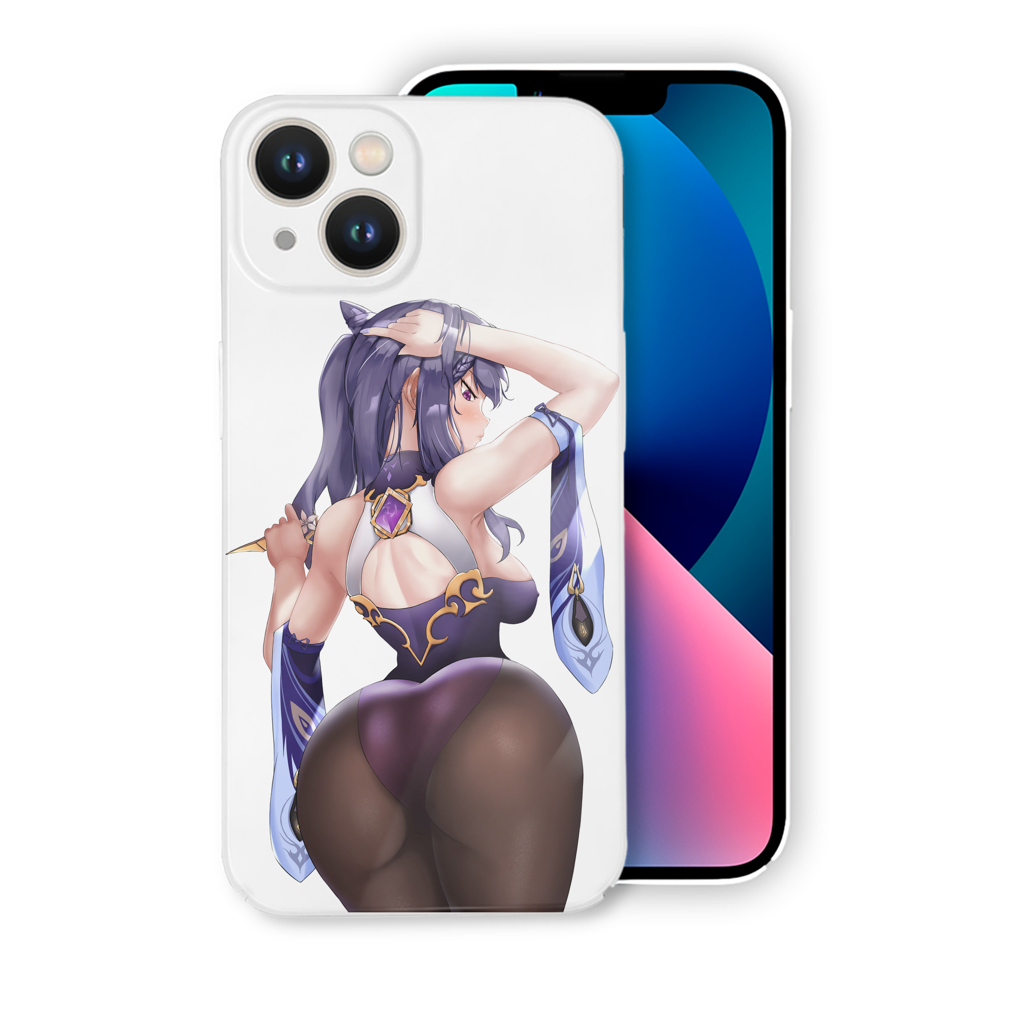 げんし神 刻晴 こくせい genshin Kokusei 【iPhone 14シリーズ対応】ハードケース